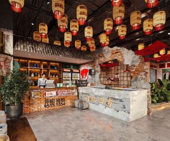New Chinese Style Hot Pot Restaurant-ID:703320035