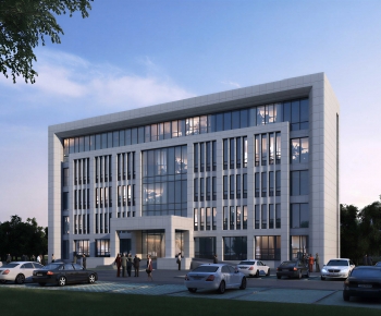 Modern Appearance Of Commercial Building-ID:811252127