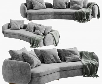 Modern Curved Sofa-ID:477677115