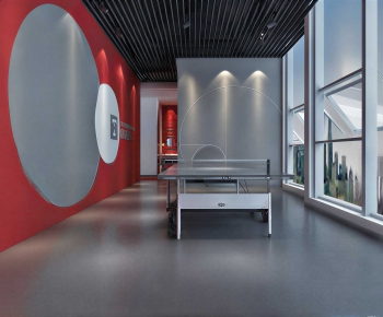 Modern Staff Recreation Room-ID:717431074