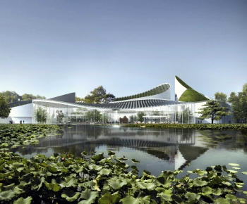 Modern Park Landscape-ID:676259049