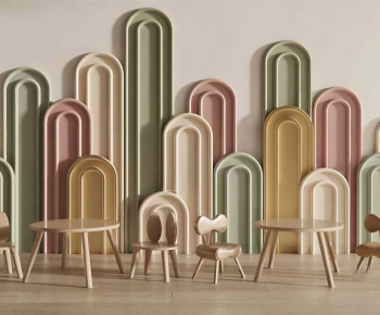 Modern Children's Table/chair-ID:138334992
