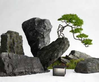 Modern Rockery Waterscape-ID:106220284