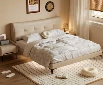 Modern Double Bed-ID:531562094