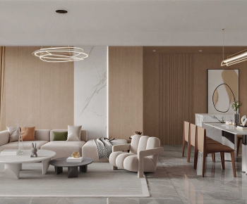Modern A Living Room-ID:839550971