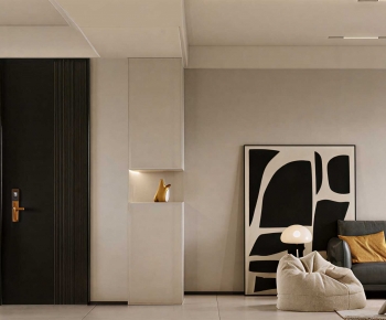 Modern A Living Room-ID:299346924