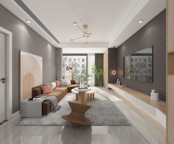 Modern A Living Room-ID:221699951