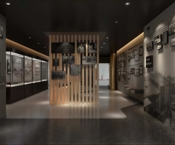 Modern Exhibition Hall-ID:742252112