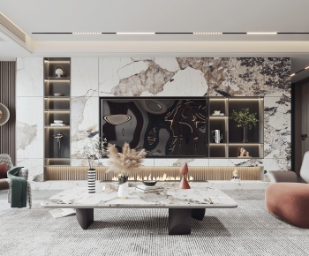 Modern A Living Room-ID:906085017