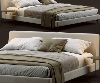 Modern Double Bed-ID:628549109