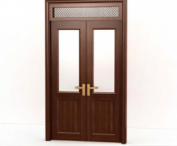 New Chinese Style Double Door-ID:195513018