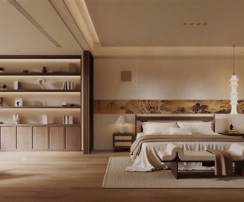 New Chinese Style Bedroom-ID:209752084