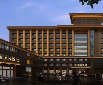 Modern Facade Element-ID:391750321