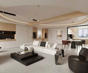 Modern A Living Room-ID:902910952