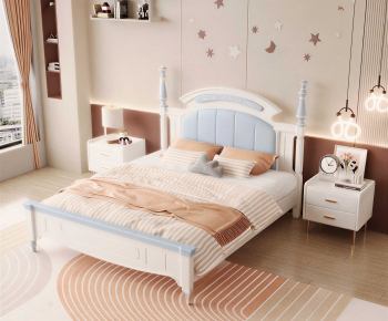 Modern Child's Bed-ID:341717964