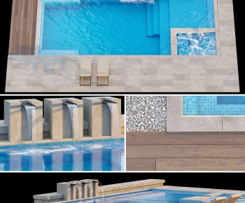 Modern Swimming Pool-ID:974993944