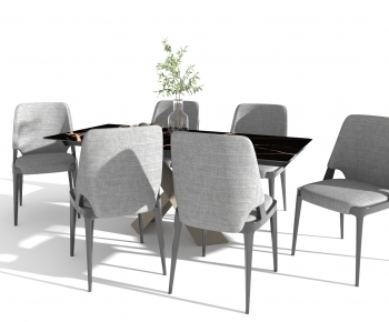 Modern Dining Table And Chairs-ID:541701084