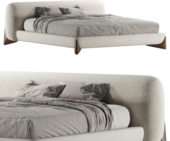 Modern Double Bed-ID:714168079