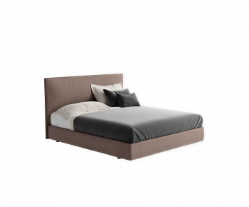 Modern Double Bed-ID:485934973