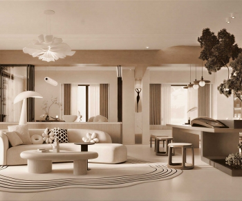 Modern A Living Room-ID:223340996