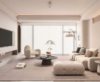 Modern A Living Room-ID:428224098