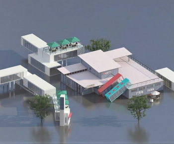 Modern Appearance Of Commercial Building-ID:849780084