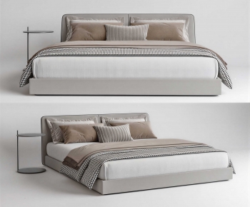 Modern Double Bed-ID:562057028