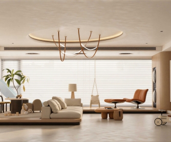 Modern A Living Room-ID:540668019