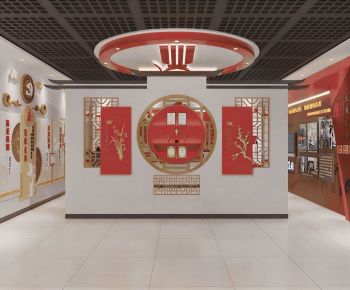 Modern Exhibition Hall-ID:504215967