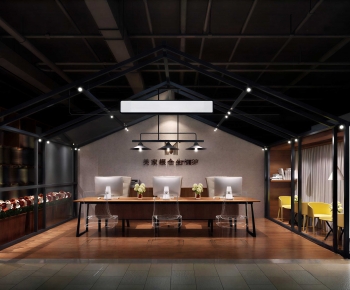 Industrial Style Exhibition Hall-ID:108112104