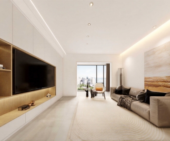 Modern A Living Room-ID:447221993