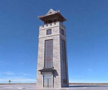 Chinese Style Ancient Architectural Buildings-ID:106029514