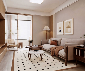 Modern A Living Room-ID:434164054