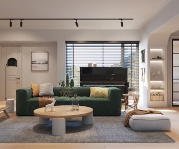 Nordic Style A Living Room-ID:614980944