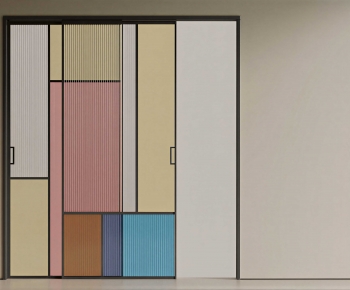 Modern Sliding Door-ID:434503086