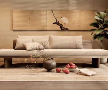 Wabi-sabi Style Multi Person Sofa-ID:887964012