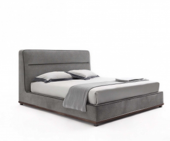 Modern Double Bed-ID:788171059