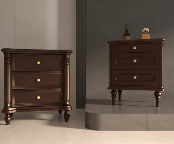 American Style Bedside Cupboard-ID:634011037