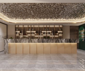 Modern Office Reception Desk-ID:314989099
