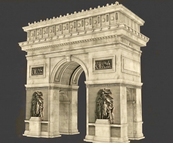 European Style Decorated Archway-ID:324629075