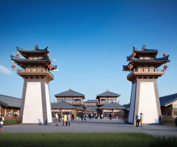 Chinese Style Tower-ID:428330912