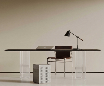 Modern Computer Desk And Chair-ID:274568087