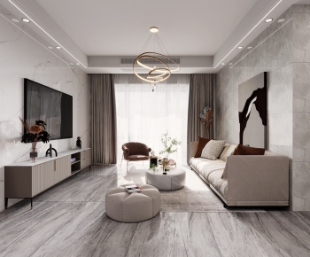 Modern A Living Room-ID:803700929