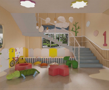 Modern Children's Playroom-ID:225536114