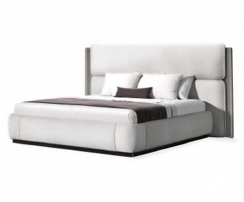 Modern Double Bed-ID:240362885