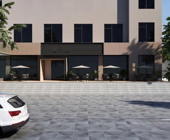 Modern Facade Element-ID:772269963
