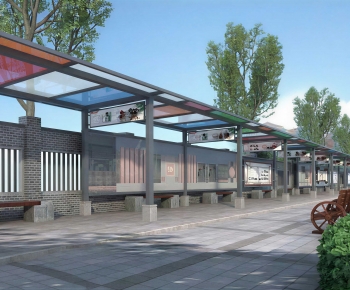 Modern Building Appearance-ID:914700036