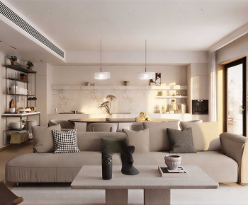 Modern A Living Room-ID:245380466