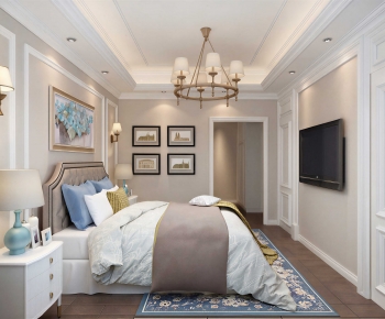 American Style Bedroom-ID:441133984