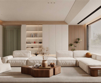 Modern A Living Room-ID:617502932